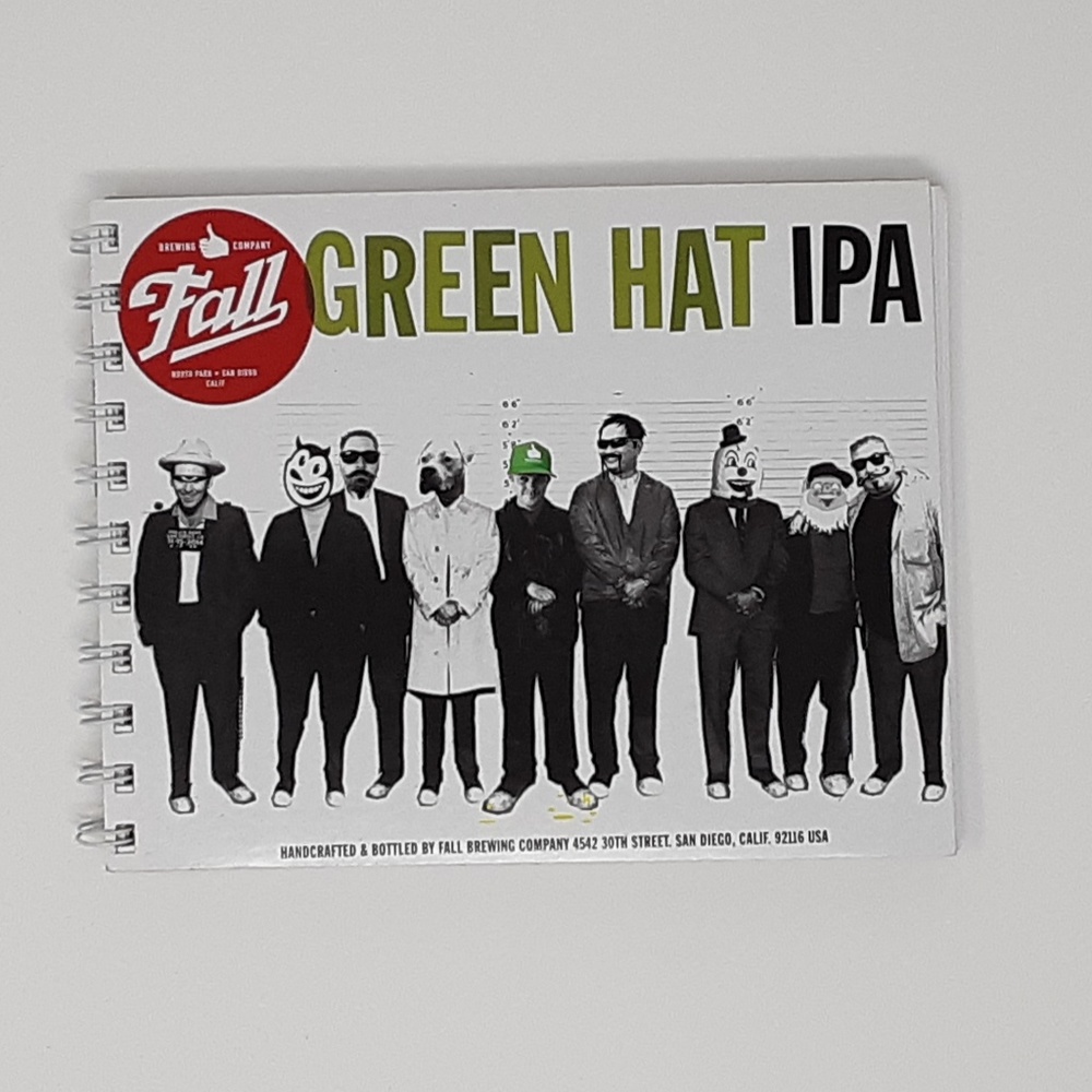 ♻️ Fall Brewing IPA Upcycled Notebook Pad